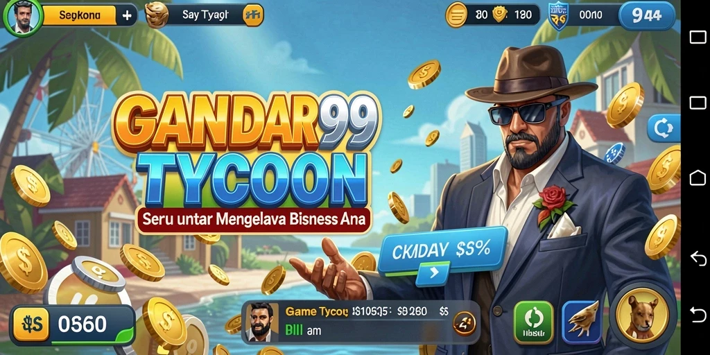 Tangkapan layar utama BANDAR99 menampilkan keseruan gameplay Tycoon.