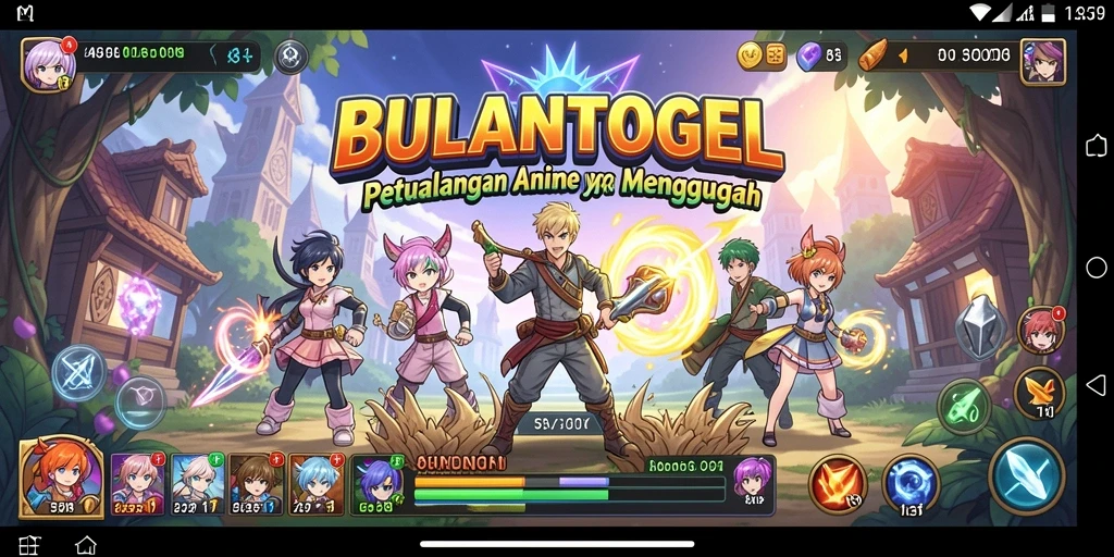 Tampilan gameplay menarik dari BULANTOGEL yang penuh aksi.