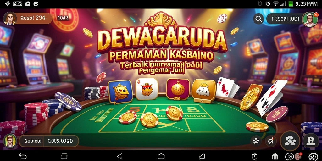 Tampilan menarik gameplay DEWAGARUDA dengan grafis menawan.