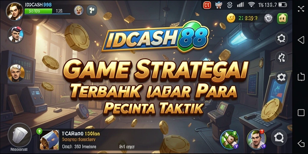 Tangkapan layar gameplay <strong>IDCASH88</strong> menampilkan strategi pertarungan yang mendebarkan.