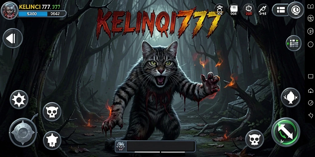 Gameplay KELINCI777 yang mencekam dengan suasana horor yang intens.