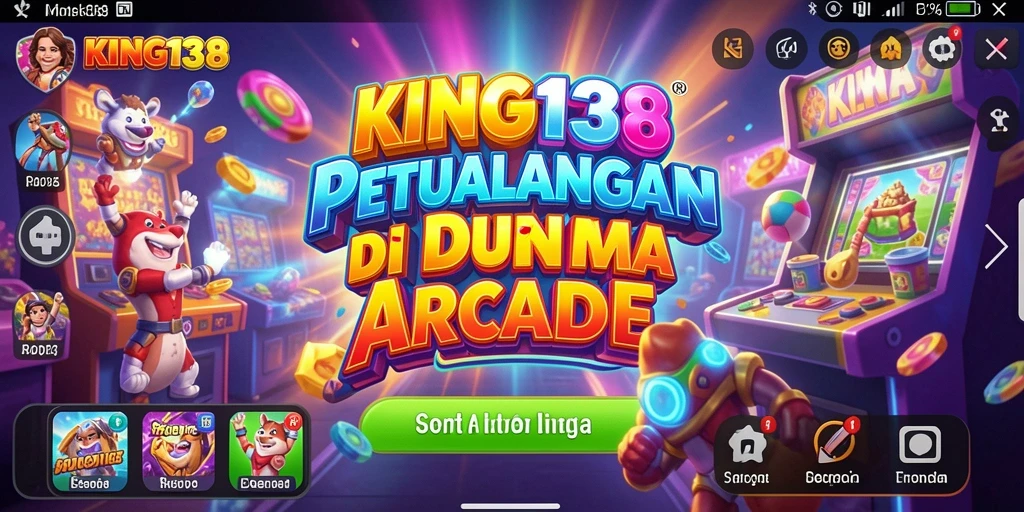 Tampilan gameplay KING138 yang seru dan penuh aksi.
