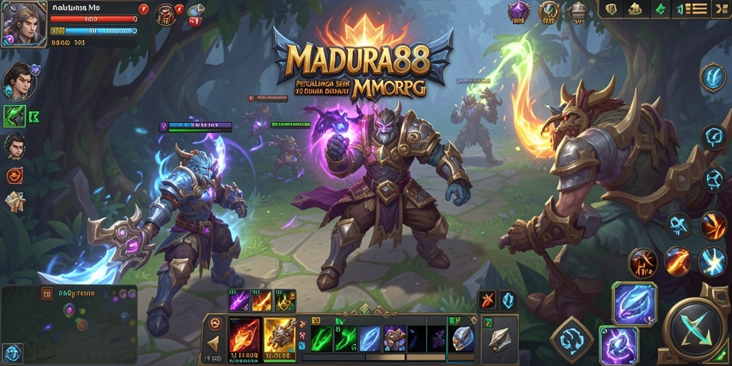 Tampilan gameplay <strong>MADURA88</strong> yang seru dan mendebarkan di dunia MMORPG.
