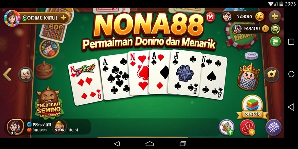 Tampilan gameplay seru NONA88 dengan grafis menarik.