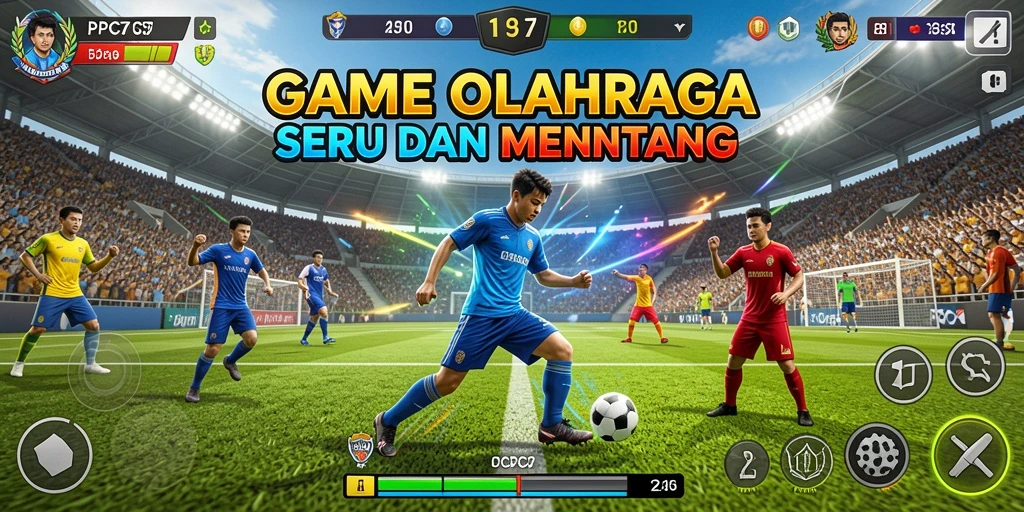 Gameplay PCPC7 yang mendebarkan dan penuh aksi.