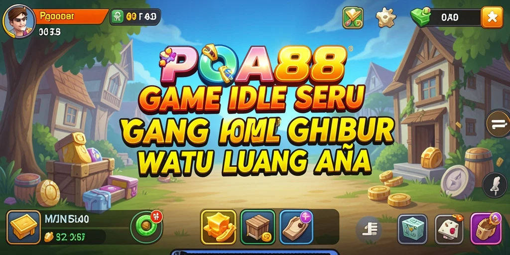 Tampilan gameplay POA88 yang mencerminkan keseruan permainan Idle.