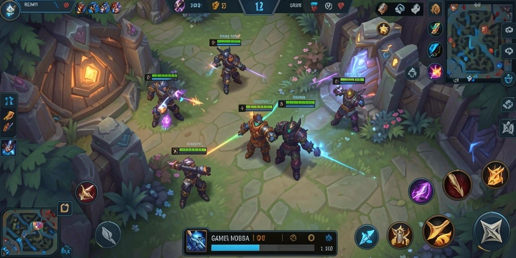 Tampilan gameplay seru di REMI101 dengan pertarungan yang mendebarkan.