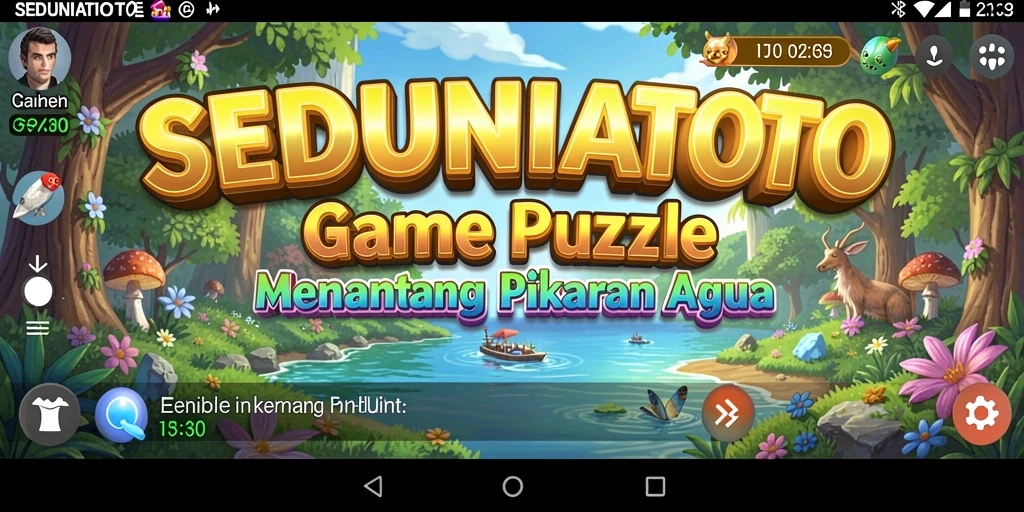 Tampilan gameplay SEDUNIATOTO yang menarik dan menantang.